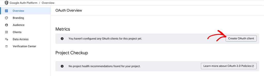 Create an OAuth Client in your Google account.