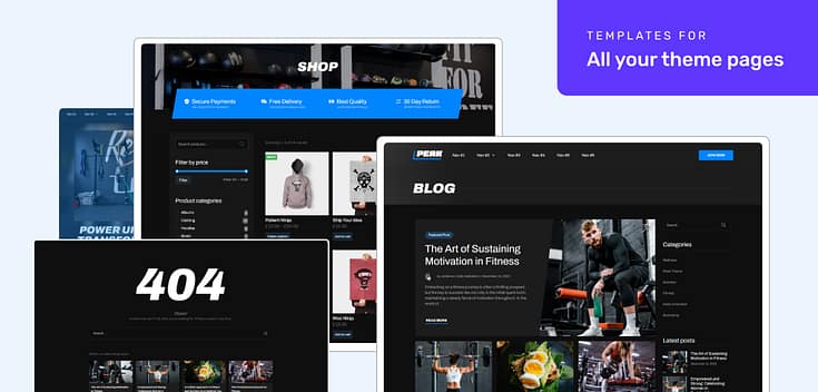 Peak Gym Theme for WordPress