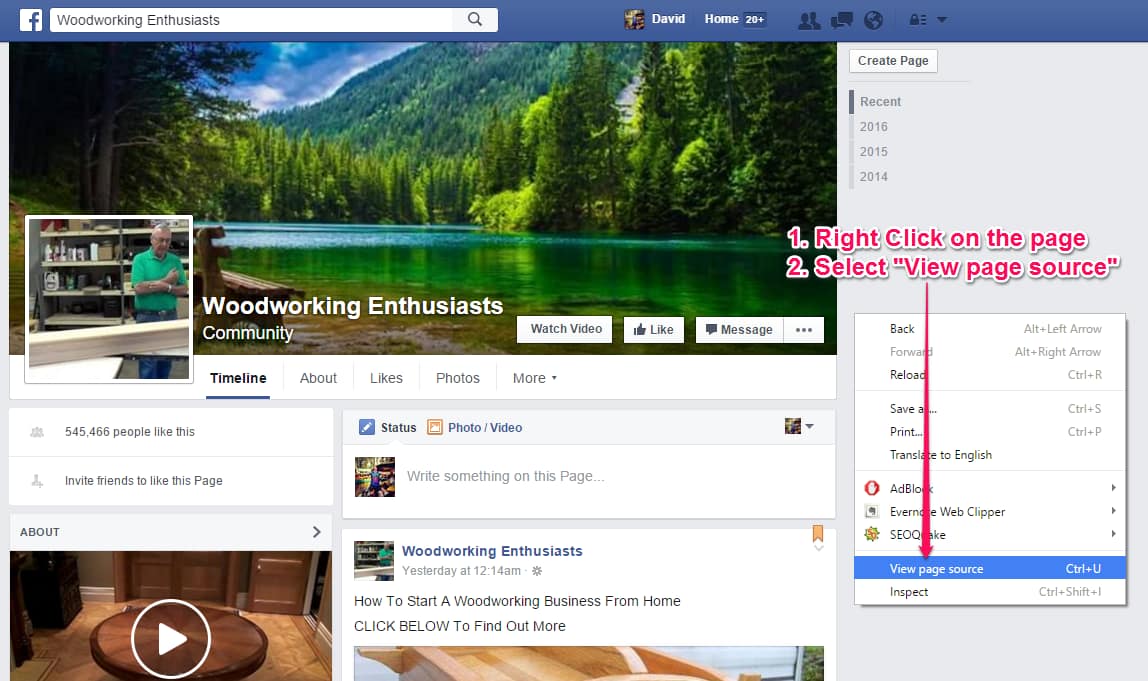 Find-Relevant-FB-Pages