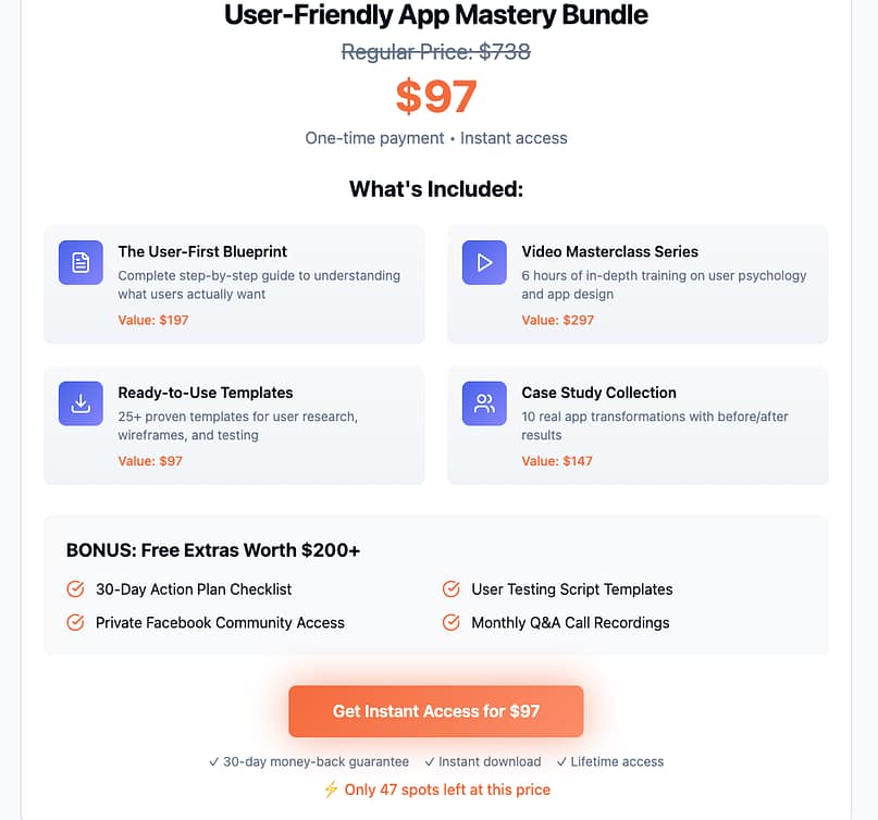 webinar-pricing Pricing for webinar offer page