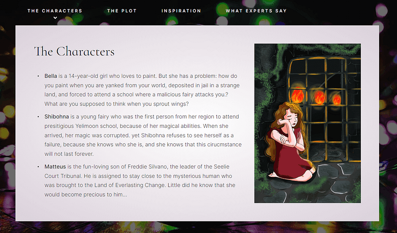 Bookwise Tabbed Content element