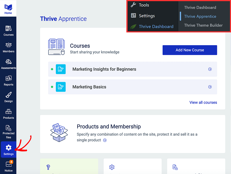 apprentice-settings-page