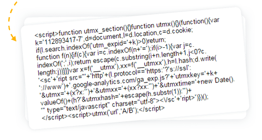 optimize_code_image Split test without coding