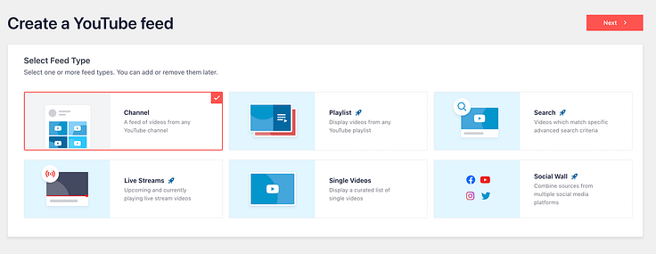 Smash Balloon setup wizard