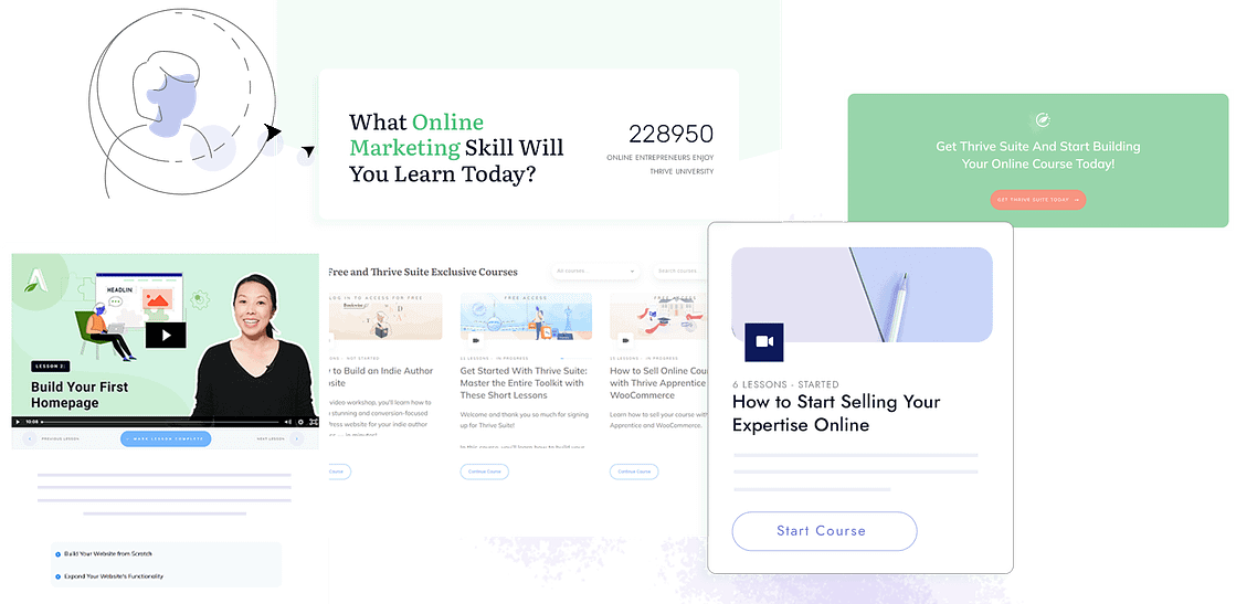 Thrive University: Marketing and web design courses